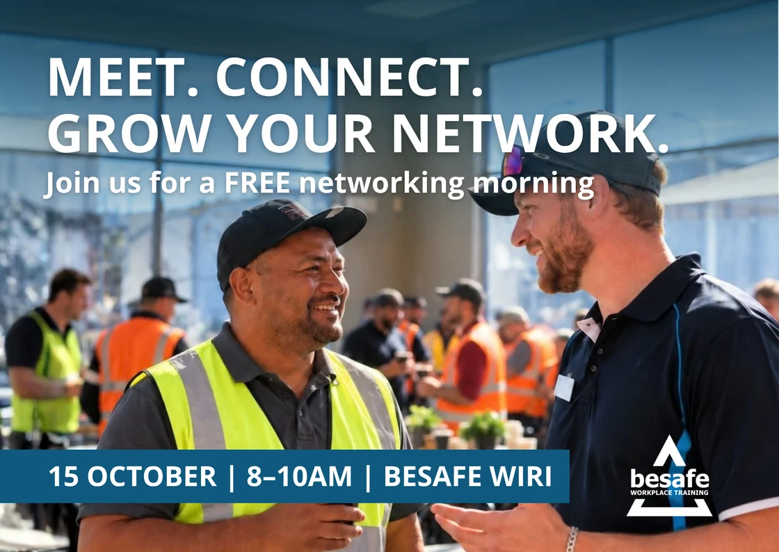 Besafe Training Wiri business networking event